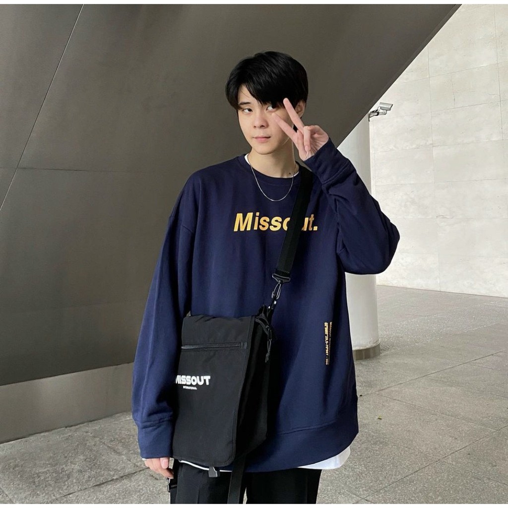 Áo Sweater Nỉ Bông Local Brand Missout Unisex Nam Nữ Full Mạc Chất Dày Dặn