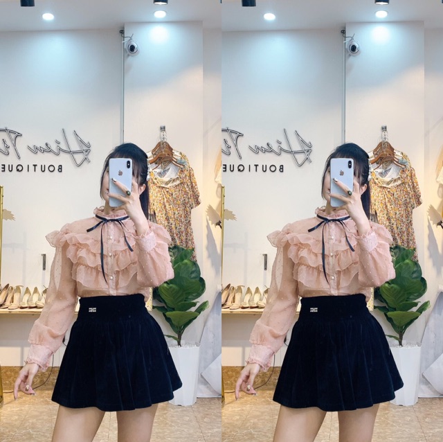 ÁO SƠ MI BÈO BI NỔI MS14997