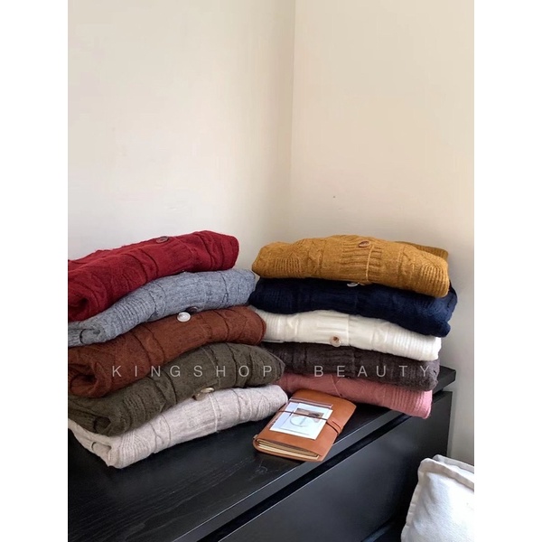 Áo Len Cadigan Full màu