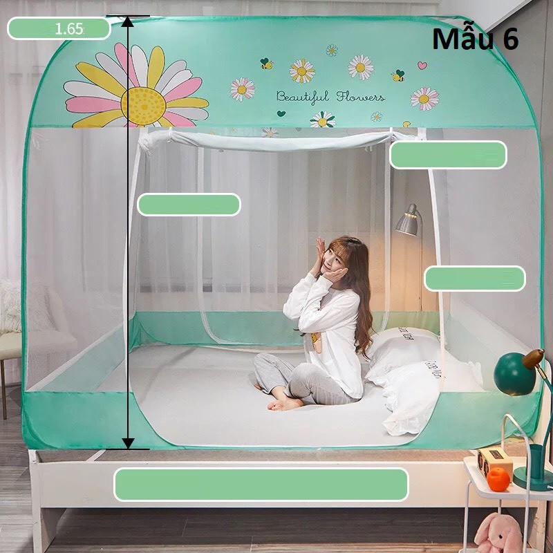 MAN001 Màn chụp đỉnh vuông 3 cửa chất liệu cao cấp hàng nhập - giá 700k