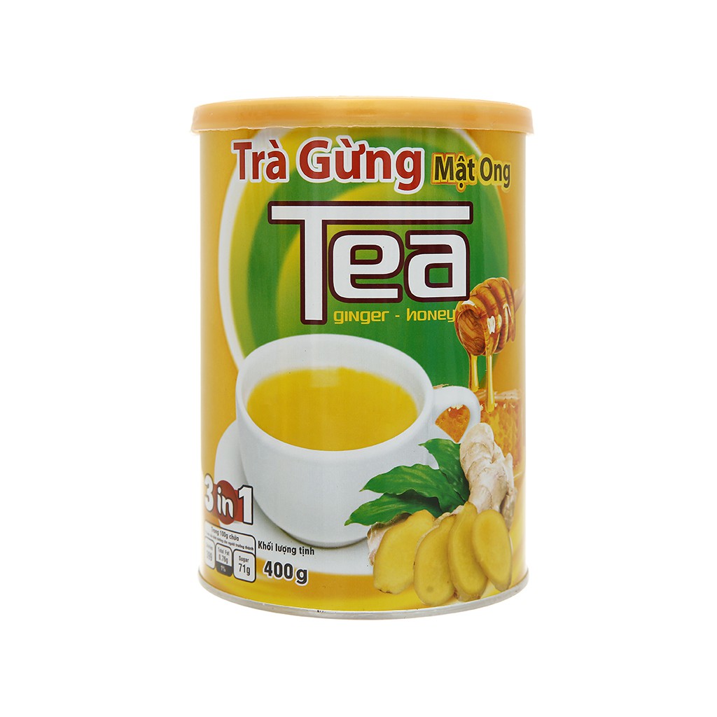 Trà gừng mật ong Thanh Bình lon 400g