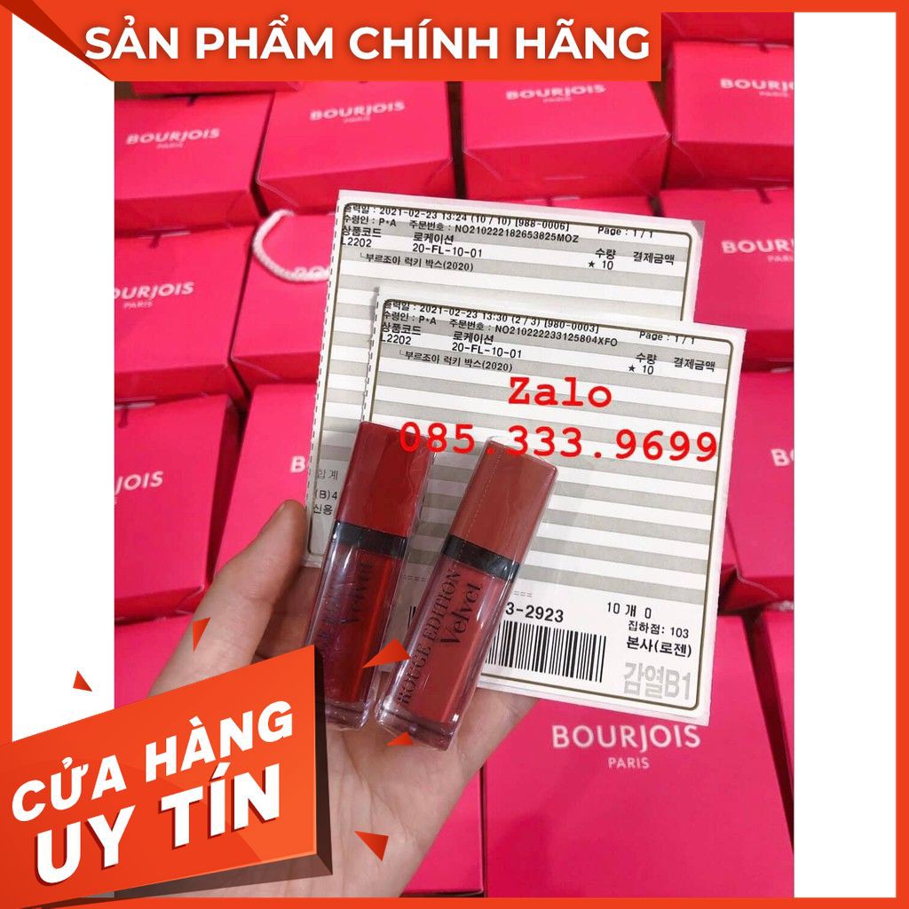 Set Son Bour.jois Velvet Rouge Edition