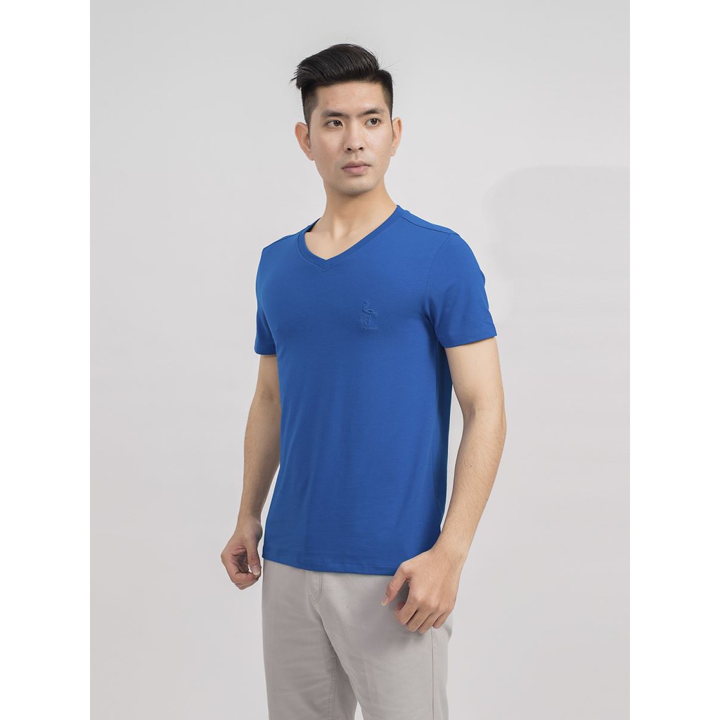 Áo thun nam mềm mát ARISTINO ats018s9 slim 4 màu