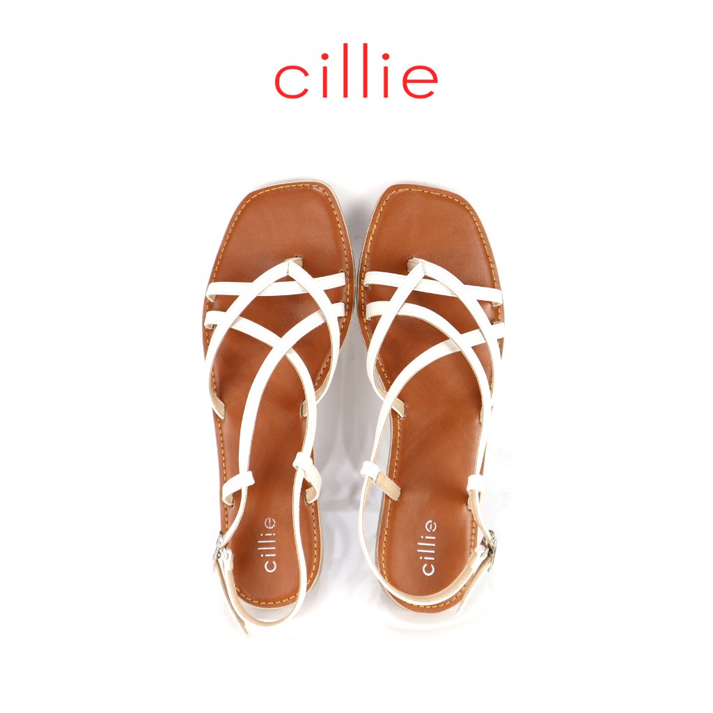 Giày sandal nữ đế bệt đan dây xỏ ngón thời trang đi biển đi chơi trẻ trung năng động cao cấp Cillie 1061
