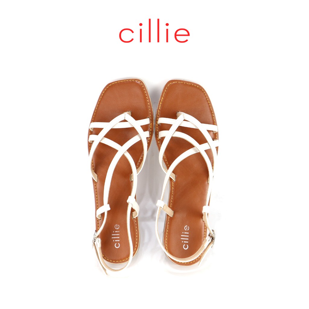 Giày sandal nữ đế bệt đan dây xỏ ngón thời trang đi biển đi chơi trẻ trung năng động Cillie cao cấp 1061