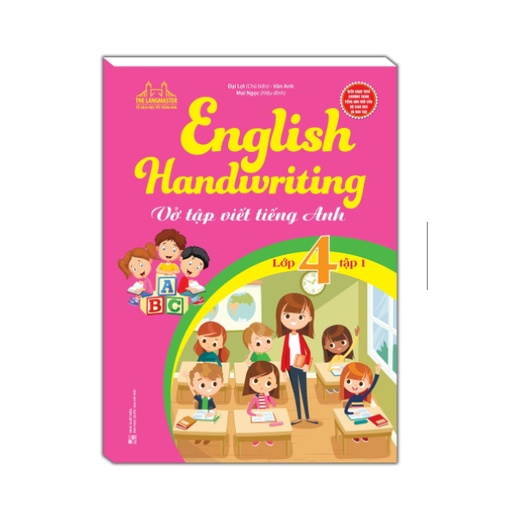 Sách - Combo English Handwriting - Vở tập viết tiếng anh lớp 4 (2 cuốn)