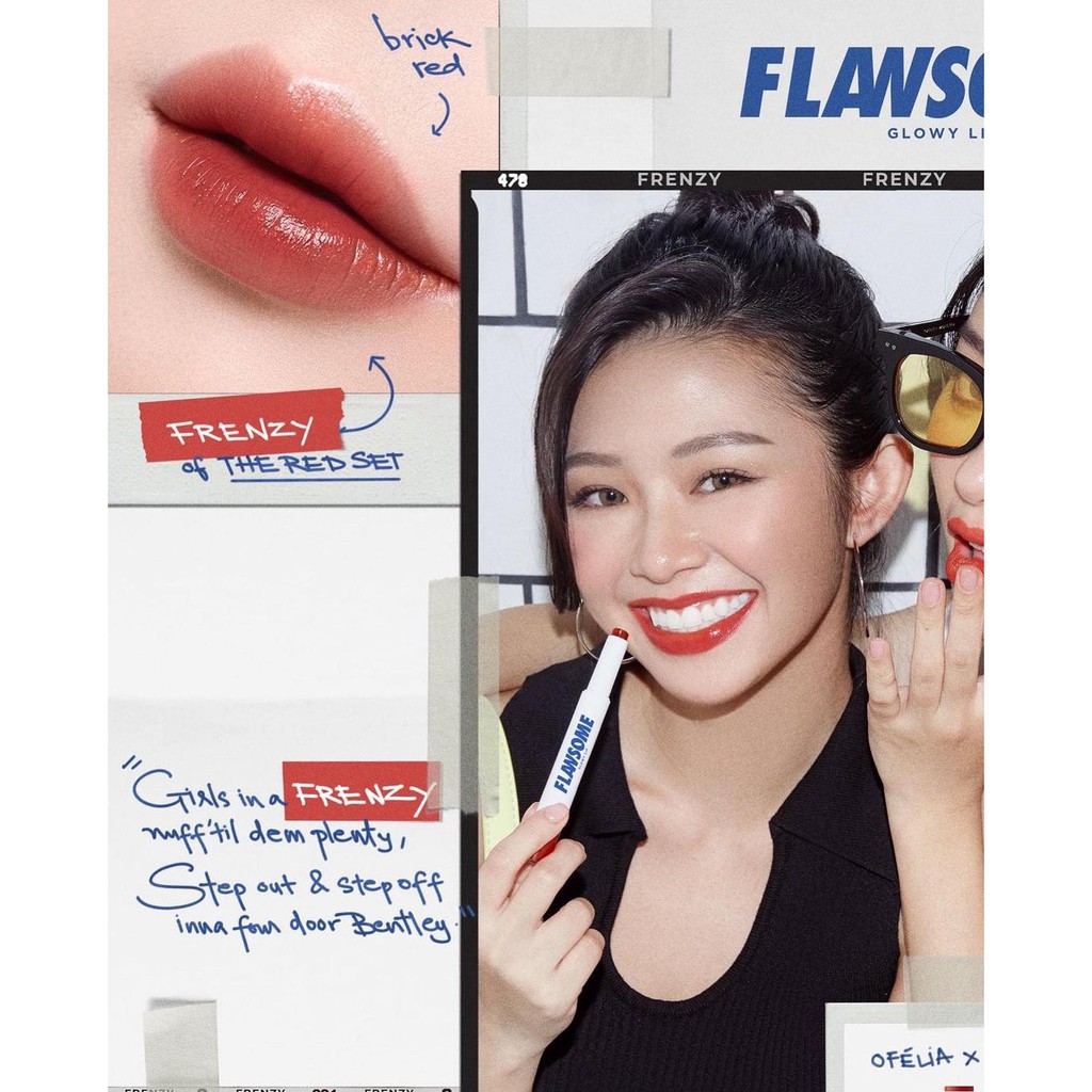 [Set 2 thỏi] Son OFELIA FLAWSOME Glowy Lip | BigBuy360 - bigbuy360.vn