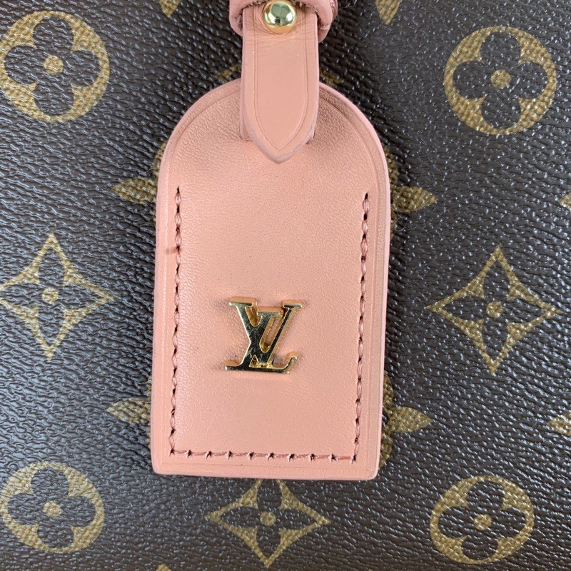 Túi xách LV Louis Vuitton Petite malle màu hồng size 20cm