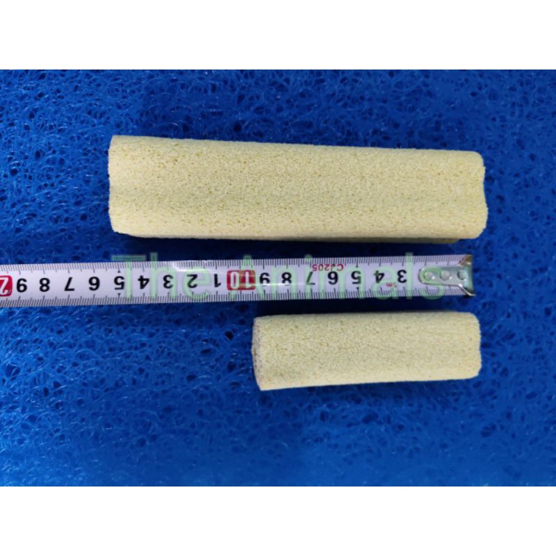 Thanh sứ hoa mai vàng lọc nước 9x3cm và 15x3.5cm - Lọc tràn- Vật liệu lọc