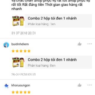 Combo 3hộp Tỏi đen 1 nhánh