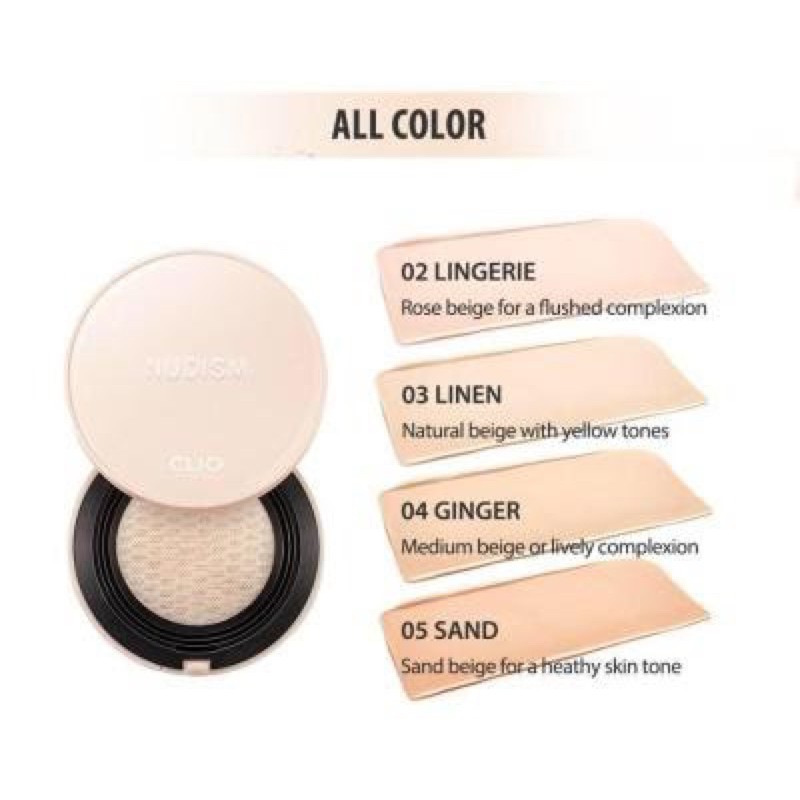 Phấn nước Clio (2 lõi phấn)