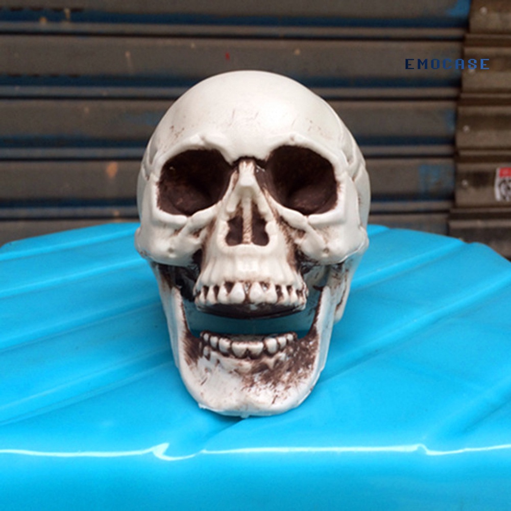 Đầu Lâu Nhựa Mini 5cm Trang Trí Halloween