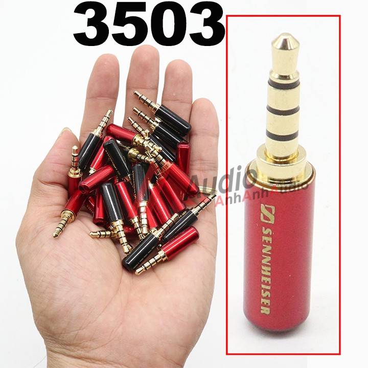 [Mã ELHACE giảm 4% đơn 300K] Jack 3 ly ( 3.5mm ) 1 Cái