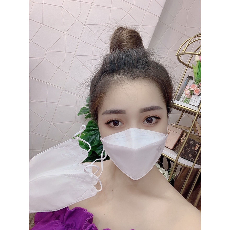 Combo 50 cái Khẩu trang 4D K Mask KF94 Hàn Quốc chống bụi mịn và kháng khuẩn