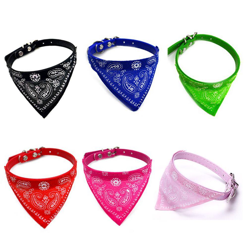 Khăn Bandana Hình Tam Giác Bằng PU Có Thể Giặt Sạch Dành Cho Thú Cưng
