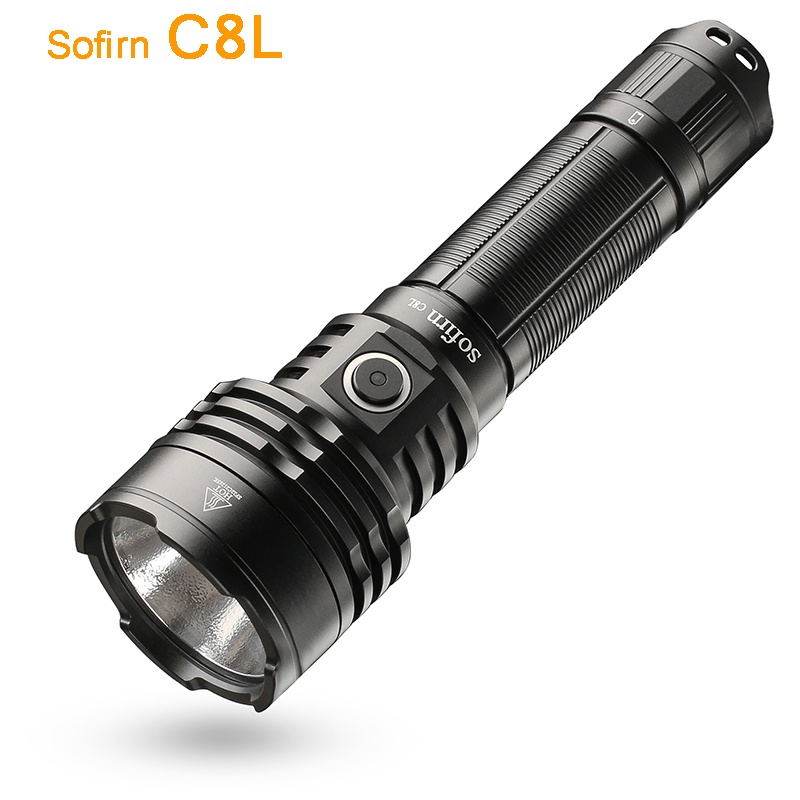 Đèn Pin Chiến Thuật Sofirn C8L Pin 3100lm XHP50D HI Led Ném 530M Chống Thấm Nước Có Thể Sạc Lại Sử Dụng Pin 21700