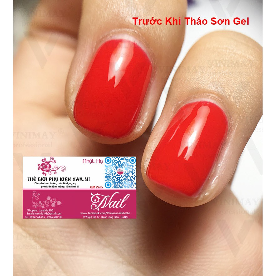 Nước Phá Gel, Tháo Sơn Gel Vinimay - Không Còn Là Nỗi Lo Lắng của Thợ Làm Nail- Hàng Hot Nhé