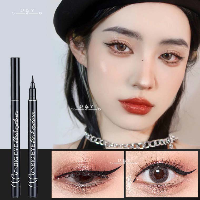 Bút Kẻ Mắt Dạng Lỏng Màu Đen Kháng Nước Lâu Trôi
