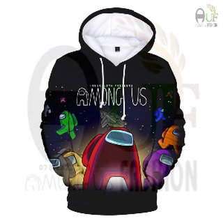 Áo hoodie Among Us Fashion-- mẫu Hầm tối  in 3d nỉ bông  hàng quảng châu cực chất