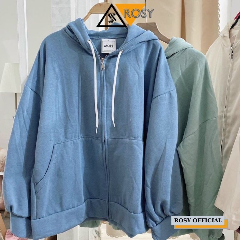 Áo hoodie tay phồng form rộng chất nỉ ngoại cao cấp oversize | BigBuy360 - bigbuy360.vn