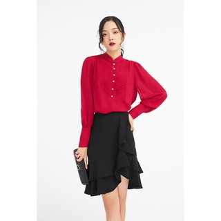 Áo sơmi dài tay gập ly thân trước 20Again ASA0926