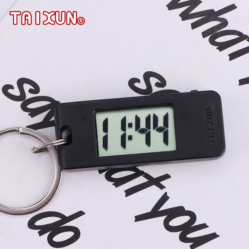 Đồng hồ mini, siêu nhỏ cầm tay nhỏ gọn im lặng đồng hồ nhỏ câm lặng, để bàn thi, đồng hồ học tập và làm việc chính xác