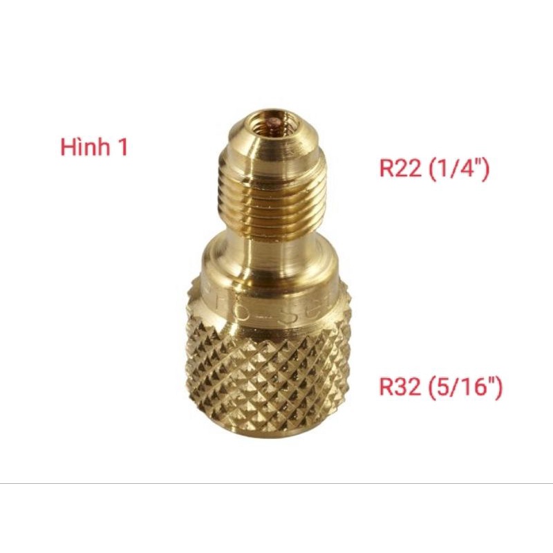 ĐẦU CHUYỂN CỔNG NẠP GA 1/4" --> 5/16" CPS USA AD87
