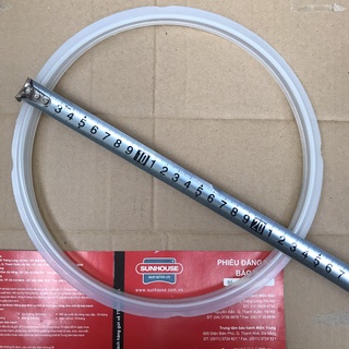 Gioăng cao su nồi áp suất điện 24cm 5lit  6lit Sunhouse