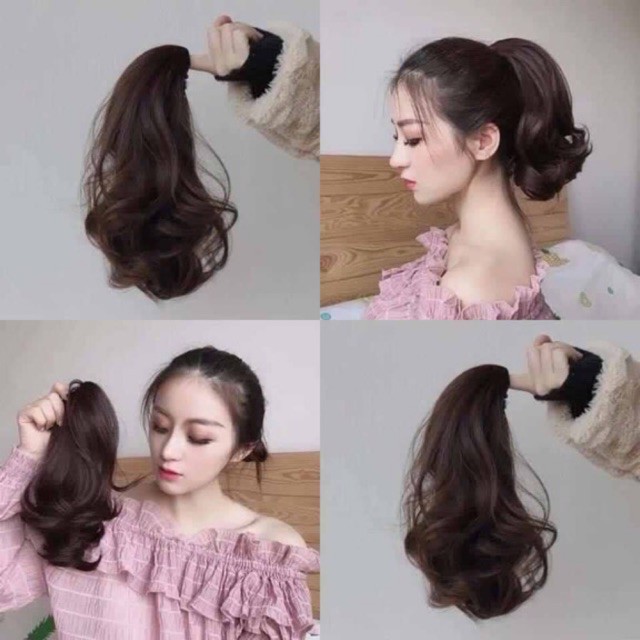 TÓC GIẢ NGOẠM XOĂN NGẮN