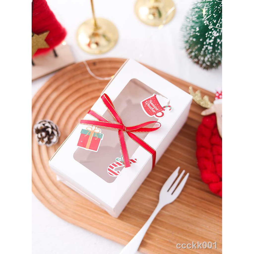 Túi đựng bánh nướng chuyên dụng tiện lợi🎁Hộp đựng bánh quy hình bông tuyết