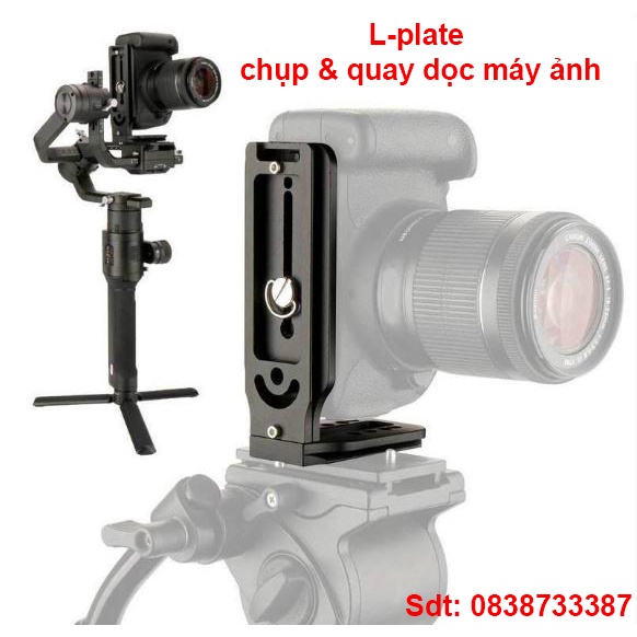 L-Plate đa năng quay và chụp dọc máy ảnh