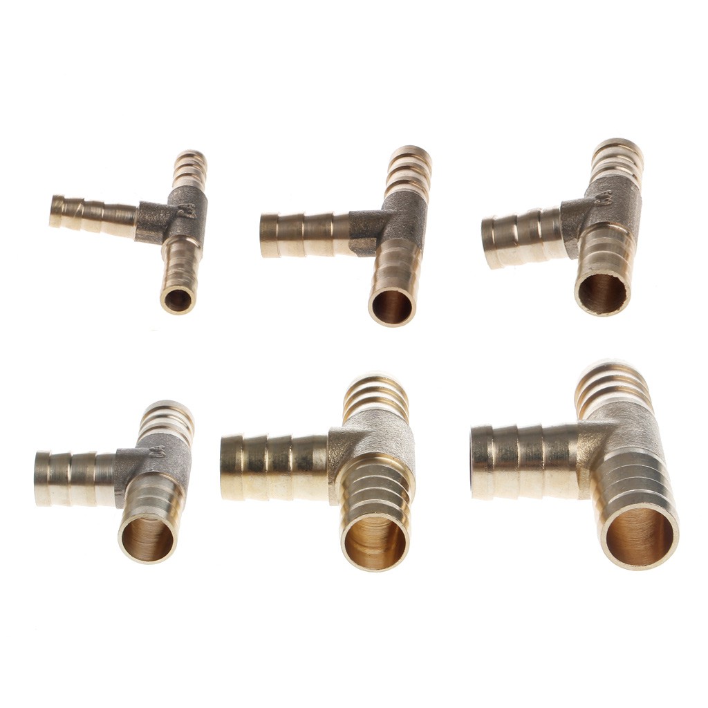 Phụ tùng nối ống dẫn nhiên liệu 3 chiều chữ T 6-16mm