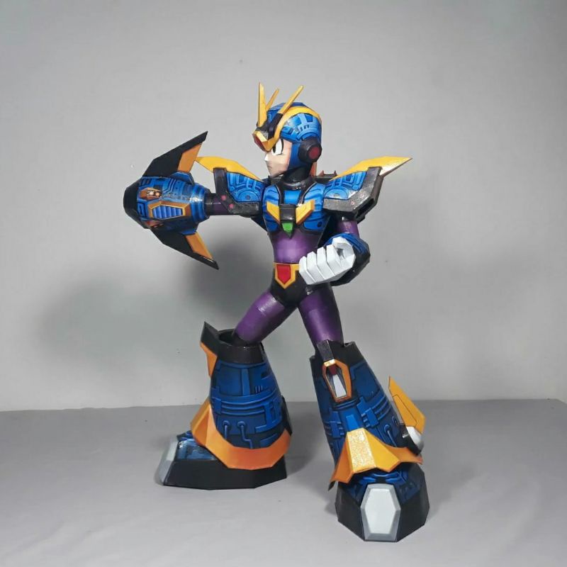 Mô hình giấy Game MEGAMAN X ULTIMATE ARMOR