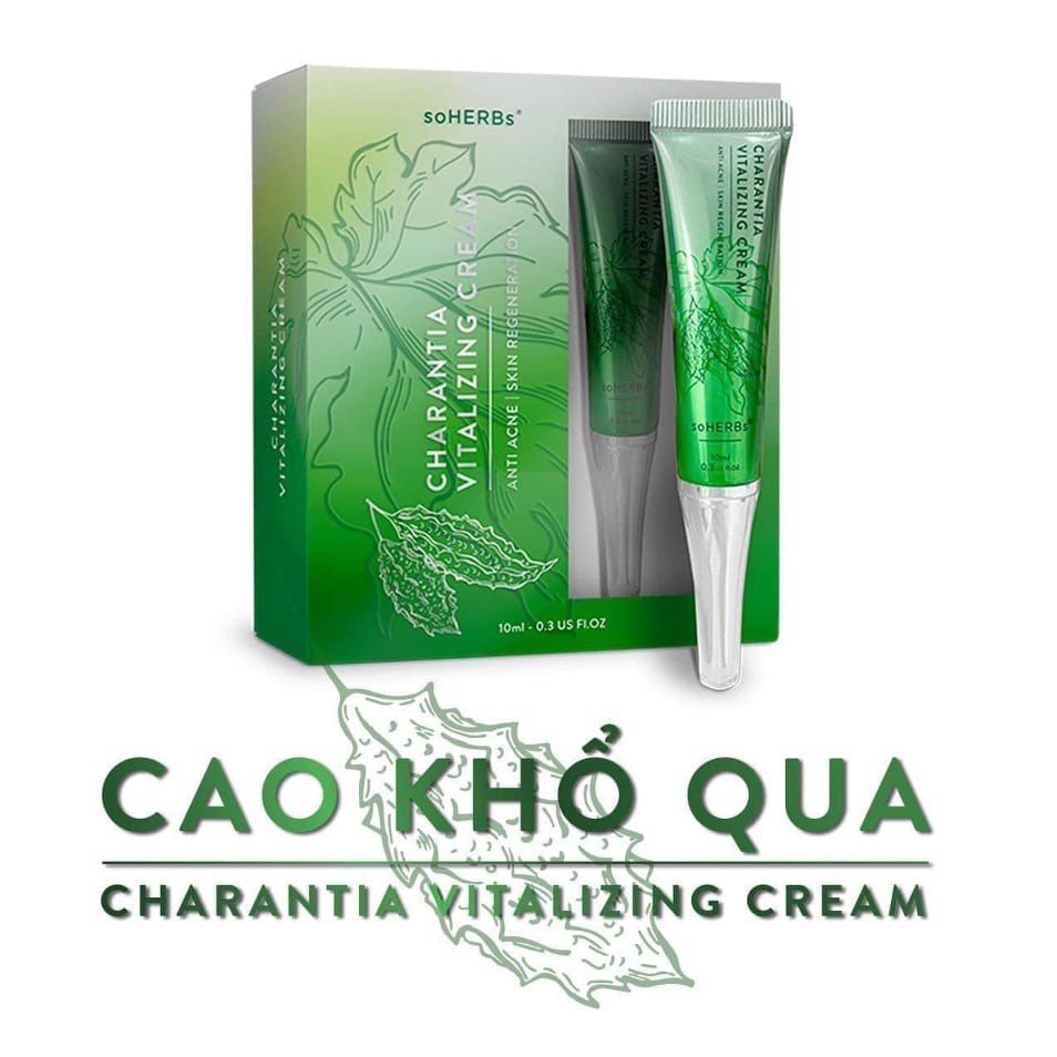 Cao Khổ Qua Diếp Cá soHERBs Dành Cho Da Mụn 10ml