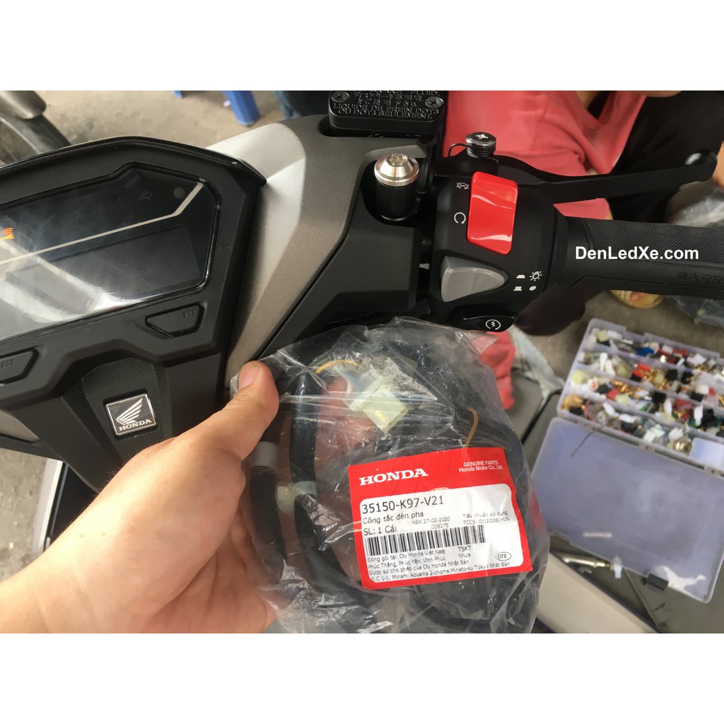 Cùm công tắc PCX bên Phải, Trái cho Vario ,MSX, Raider, Sonic, Satria, W175, Pcx, Click...