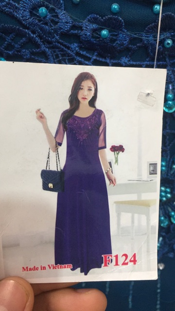 Váy, Áo Đầm Dạ Hội Trung Niên Cao Cấp 2020 Sale 30% mẫu ngẫu nhiên