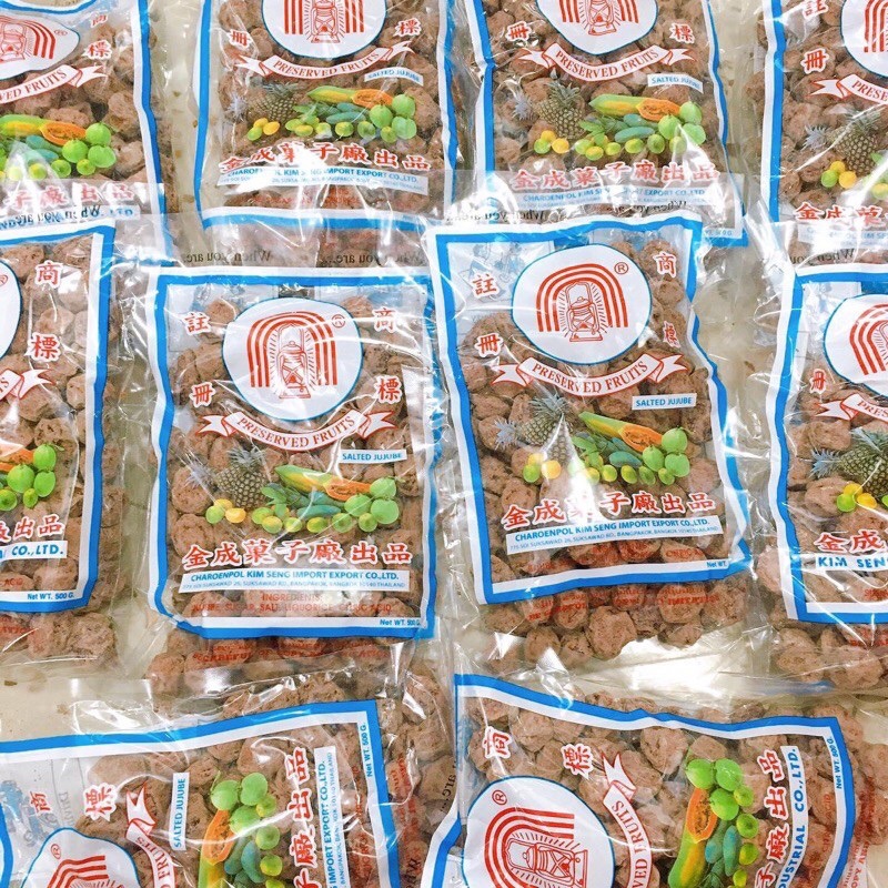 XÍ MUỘI MẶN THÁI LAN TÚI 500gr có chiết
