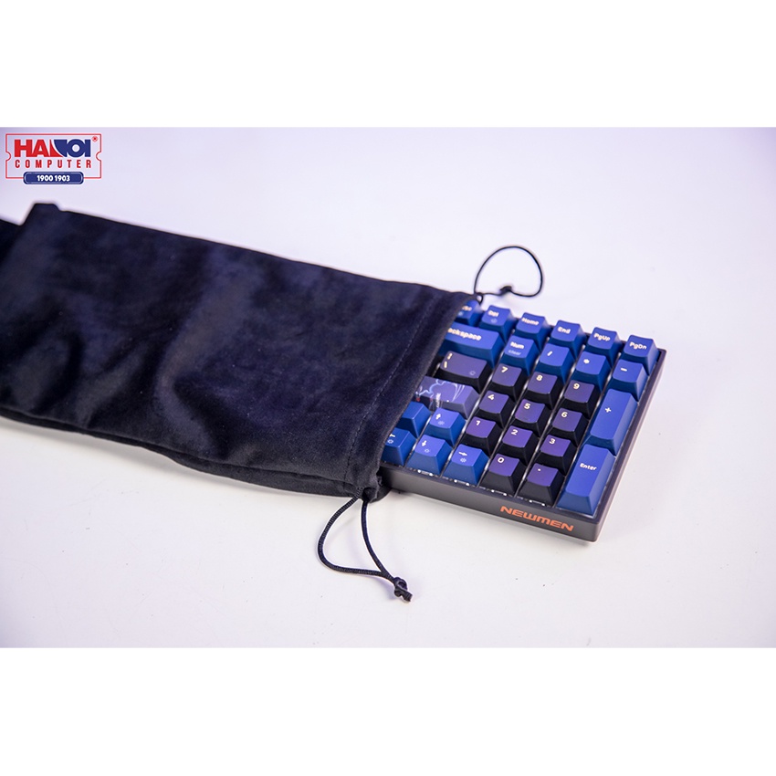 Bàn phím cơ không dây Newmen GM1000, Layout 100 phím gọn gàng, phần mềm tùy chỉnh thông minh tiện dụng