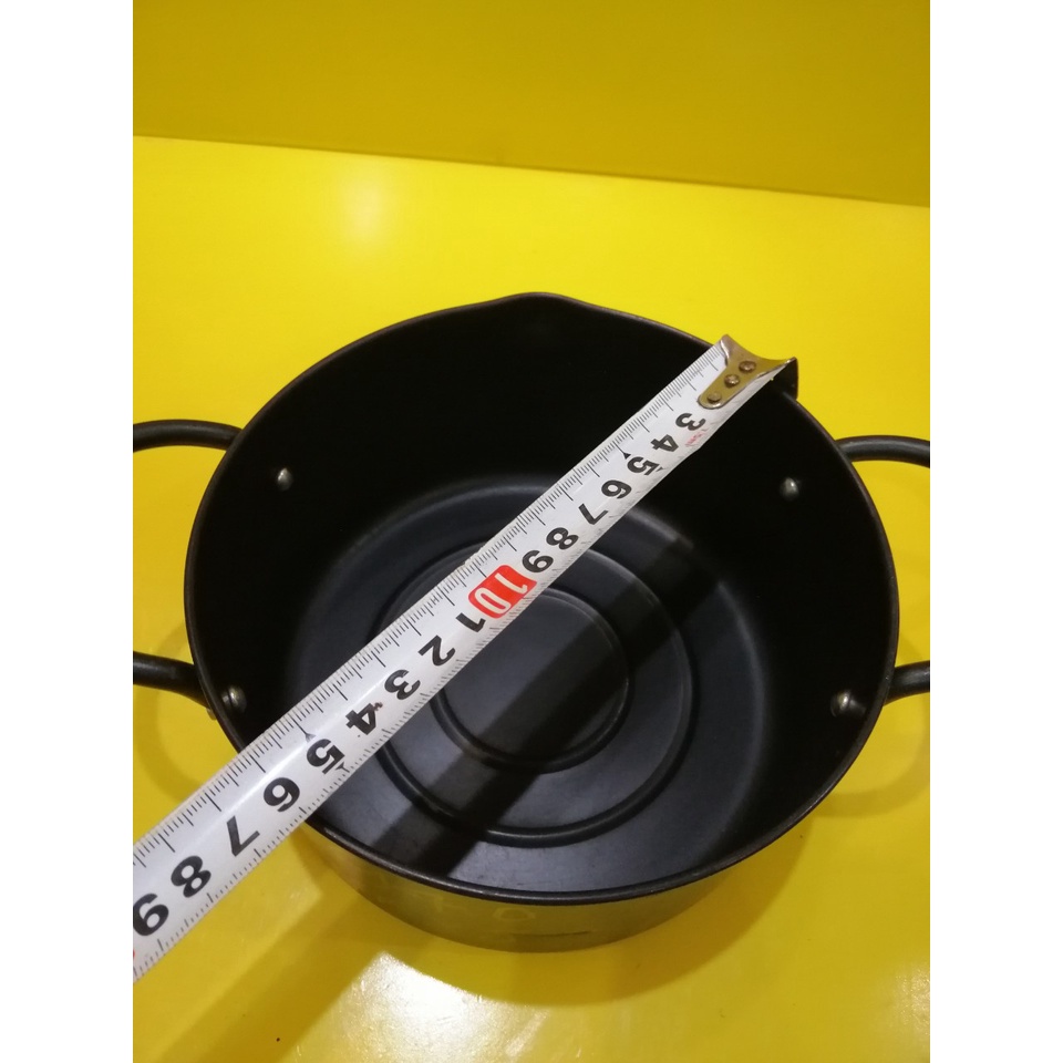 Nồi thép chống dính nội địa Nhật, size 16cm, cao 8cm (mã 940), Dùng được bếp từ