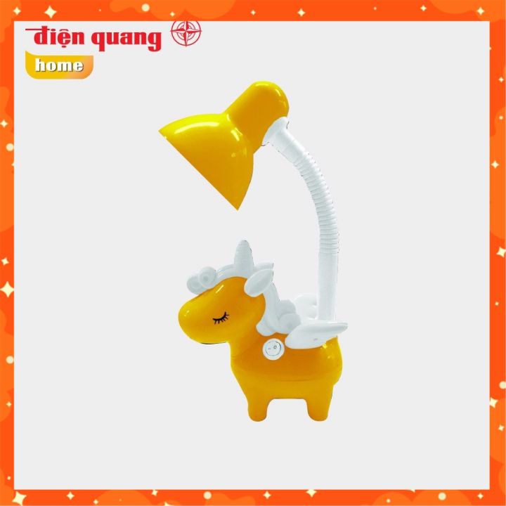 Đèn Bàn Học Sinh Điện Quang Đq Dkl16 Kiểu Con Kỳ Lân, Đèn Học Chống Cận