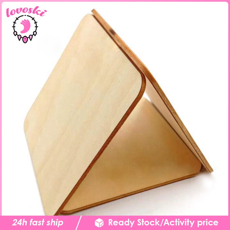 Bộ 50 Miếng Gỗ Hình Vuông 4x4cm Dùng Làm Đồ Thủ Công DIY
