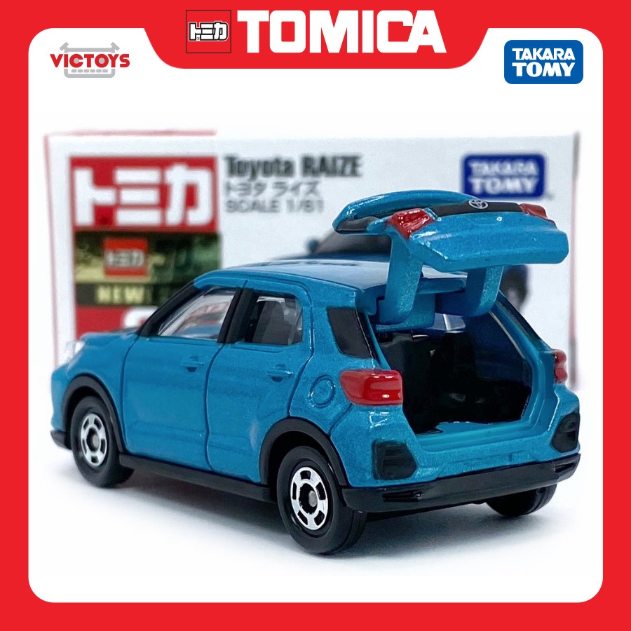 Xe mô hình Tomica No.8 Toyota Raize 175346 Fullbox Chính Hãng Takara Tomy - Victoys