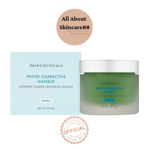 Mặt nạ làm dịu mát lạnh tứt thì cho da nhạy cảm phyto corrective mask skinceuticals (Bản Mỹ)