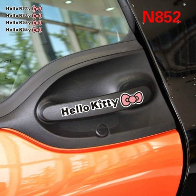 Sticker Hello Kitty Dán Trang Trí Xe Hơi