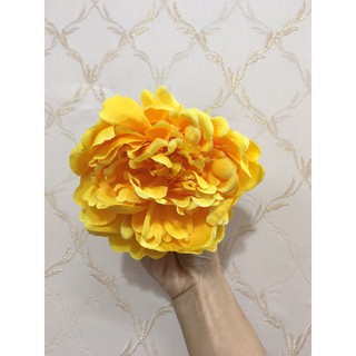 Hoa mẫu đơn cài tóc cổ trang 16cm