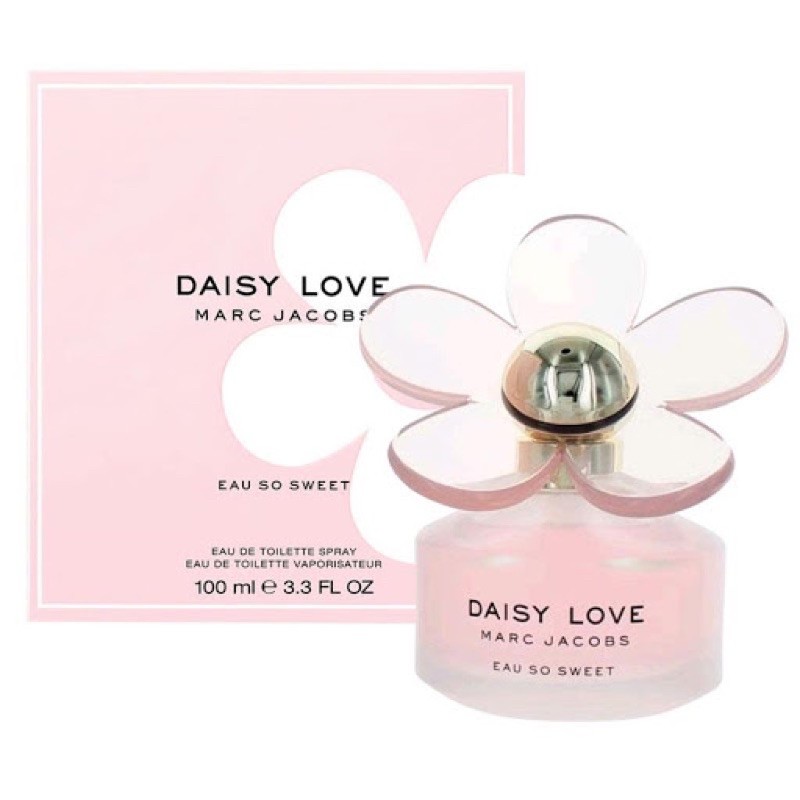 Nước hoa nữ Marc Jacobs Daisy Love Eau So Sweet EDT 100ml full seal như hình