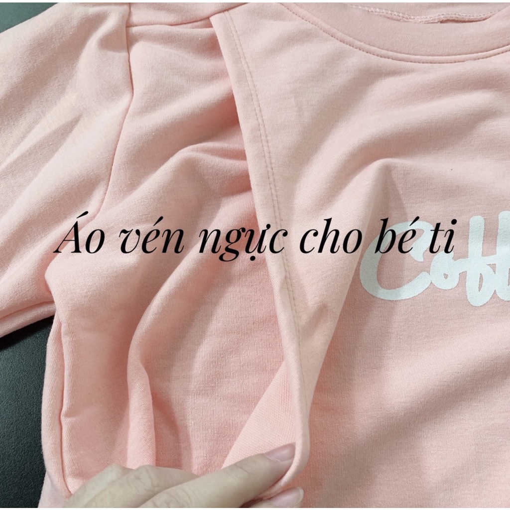 Bộ Bầu Và Sau Sinh Cho Con Bú Chất Nỉ Thu Đông HN0112 Mama Store99