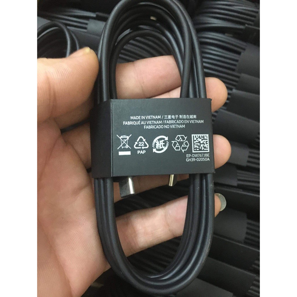 Dây cáp sạc Samsung chính hãng Type-C Usb, Micro Usb 1m hỗ trợ sạc nhanh Note 9/Note 8/S9/S8/ S7 S6