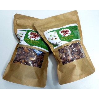 Hạt điều rang muối vỏ lụa, -giống cổ, rang củi truyền thống bình phước. size l, 500g