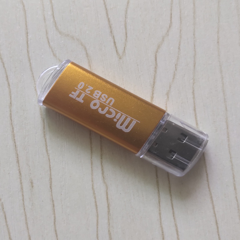 (BẢO HÀNH 12 THÁNG) Đầu đọc thẻ nhớ Micro SD 2.0 Vỏ nhôm, Có Led Báo Tín Hiệu Truyền Tải Dự Liệu Tốc Độ Cao | BigBuy360 - bigbuy360.vn